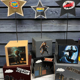 Avenger Superhero Inspired Centerpiece, Superhero Centerpiece, superhero party decorations, superhero center piece, Captain America, Iron Man