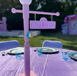 21 inch Sesame Street inspired Lamp Post, Sesame Street Party, Sesame Street Centerpiece, Sesame Street Party Props