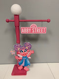 21 inch Sesame Street inspired Lamp Post, Sesame Street Party, Sesame Street Centerpiece, Sesame Street Party Props