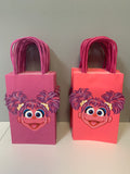 Sesame Street bags (10), Sesame Street Favor Bags, Sesame Street gift bags, Sesame Street party