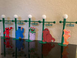 Sesame Street inspired 9 inch lamp post, sesame street party favor, Sesame Street inspired party decoration