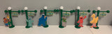 Sesame Street inspired 9 inch lamp post, sesame street party favor, Sesame Street inspired party decoration