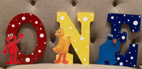 Sesame Street Letter or Number, Sesame Street party decorations, Sesame Street party supplies, Elmo Party decorations, Cookie Monster