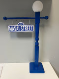 21 inch Sesame Street inspired Lamp Post, Sesame Street Party, Sesame Street Centerpiece, Sesame Street Party Props