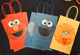 Sesame Street bags (10), Sesame Street Favor Bags, Sesame Street gift bags, Sesame Street party