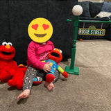 21 inch Sesame Street inspired Lamp Post, Sesame Street Party, Sesame Street Centerpiece, Sesame Street Party Props