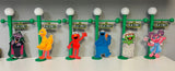 Sesame Street inspired 9 inch lamp post, sesame street party favor, Sesame Street inspired party decoration