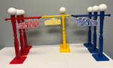 21 inch Sesame Street inspired Lamp Post, Sesame Street Party, Sesame Street Centerpiece, Sesame Street Party Props