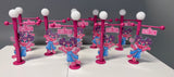 Sesame Street inspired 9 inch lamp post, sesame street party favor, Sesame Street inspired party decoration