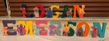 Sesame Street inspired Themed Letter or Number, Sesame Street party decor