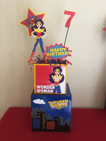 Wonder Women SuperHero Girl Centerpiece