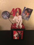Michael Jackson, Michael Jackson EO Album Inspired Centerpiece, Michael Jackson Party Decor, Michael Jackson Party, MJ Party, MJ