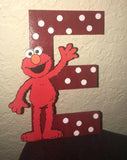 Sesame Street Themed Letter or Number, Sesame Street party decorations
