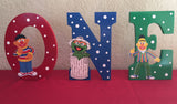 Sesame Street Letter or Number, Sesame Street party decorations, Sesame Street party supplies, Elmo Party decorations, Cookie Monster Party