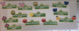 Sesame Street customize signs, Seame Street party decorations, Sesame Street party, Elmo party, Cooke Monster party