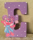 Sesame Street Letter or Number, Sesame Street party decorations, Sesame Street party supplies, Elmo Party decorations, Cookie Monster Party