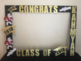 Graduation Photo Booth Prop Frame - wooden, Graduation party decorations, Graduation party supplies, Graduation picture frame