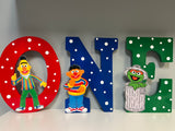 Sesame Street Letter or Number, Sesame Street party decorations, Sesame Street party supplies, Elmo Party decorations, Cookie Monster