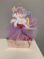 Unicorn Centerpiece,  Unicorn party supplies, Unicorn theme