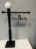 21 inch Sesame Street inspired Lamp Post, Sesame Street Party, Sesame Street Centerpiece, Sesame Street Party Props