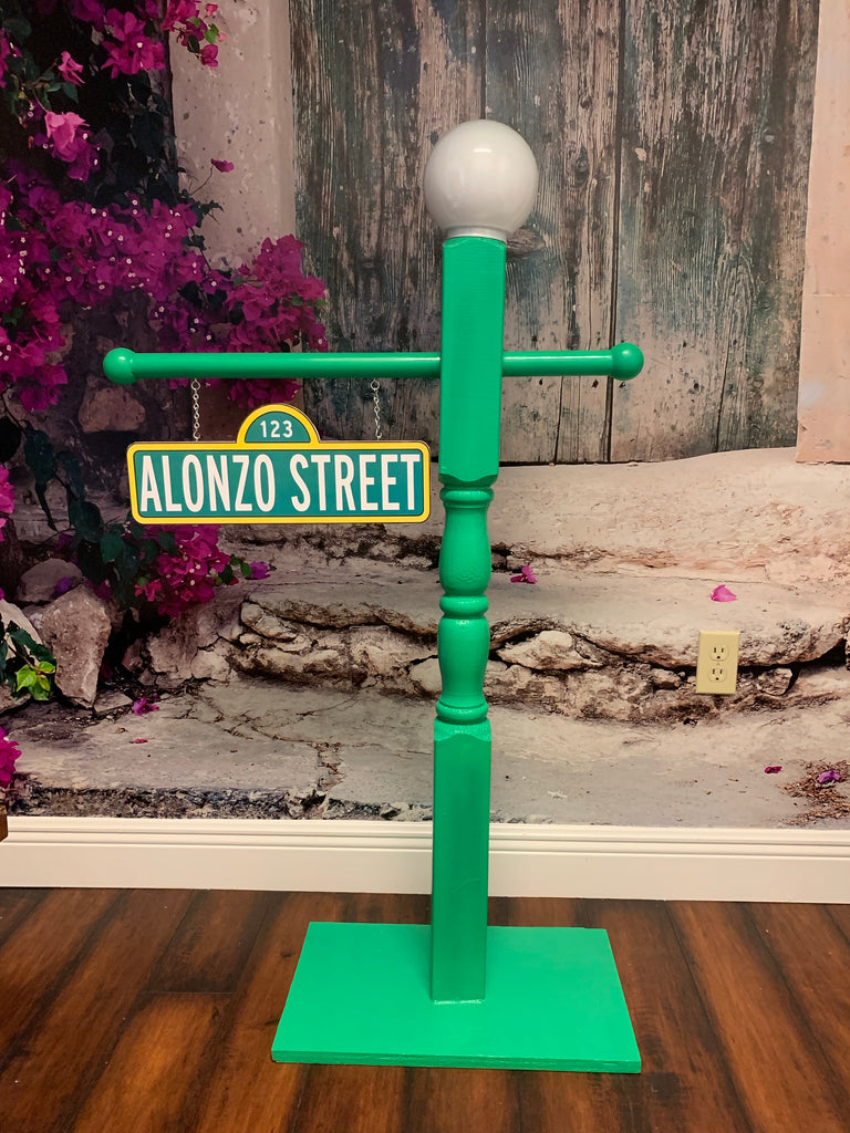 Sesame Street Sign Post