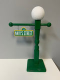 14 inch Sesame Street Sign with Lamp Post, Sesame Street Party, Sesame Street Centerpiece, Sesame Street Party Props