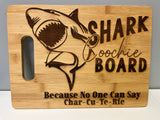 Shark Coochie Custom Wooden Board