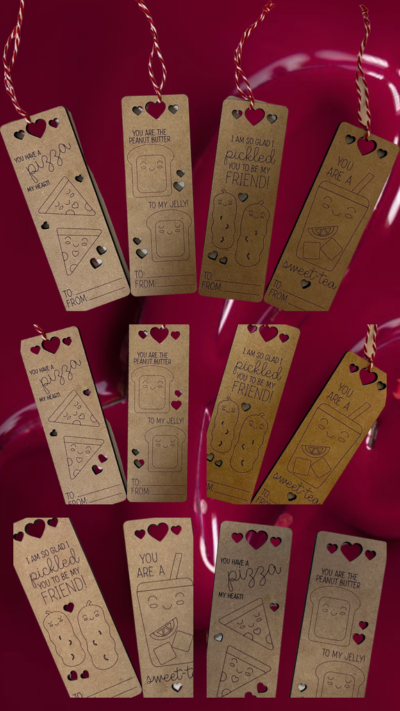 Valentine’s Book Markers