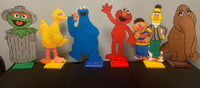 11x17 Sesame Street Inspired Character Standee, Sesame Street Centerpiece, Sesame Street inspired, Sesame Street Party, Sesame Street decorations
