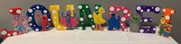 Sesame Street Inspired Themed Letter or Number, Sesame Street party decorations