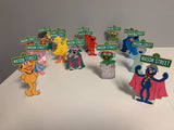Sesame Street inspired Character Place Cards, Sesame Street Inspired Favor,